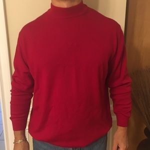 Profils Red Men's Crewneck Sweater Size Large